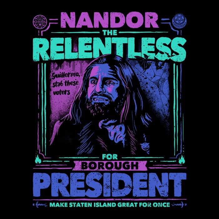 Teesgeex 'Nandor for President' Women's Fashionable Apparel