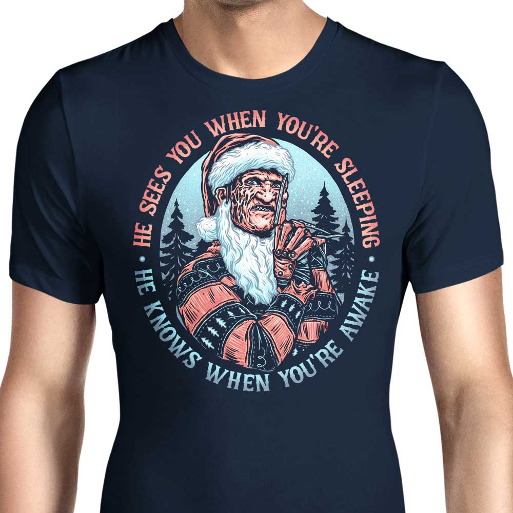 Men's Nightmare Santa-themed Apparel by Momma Gorilla