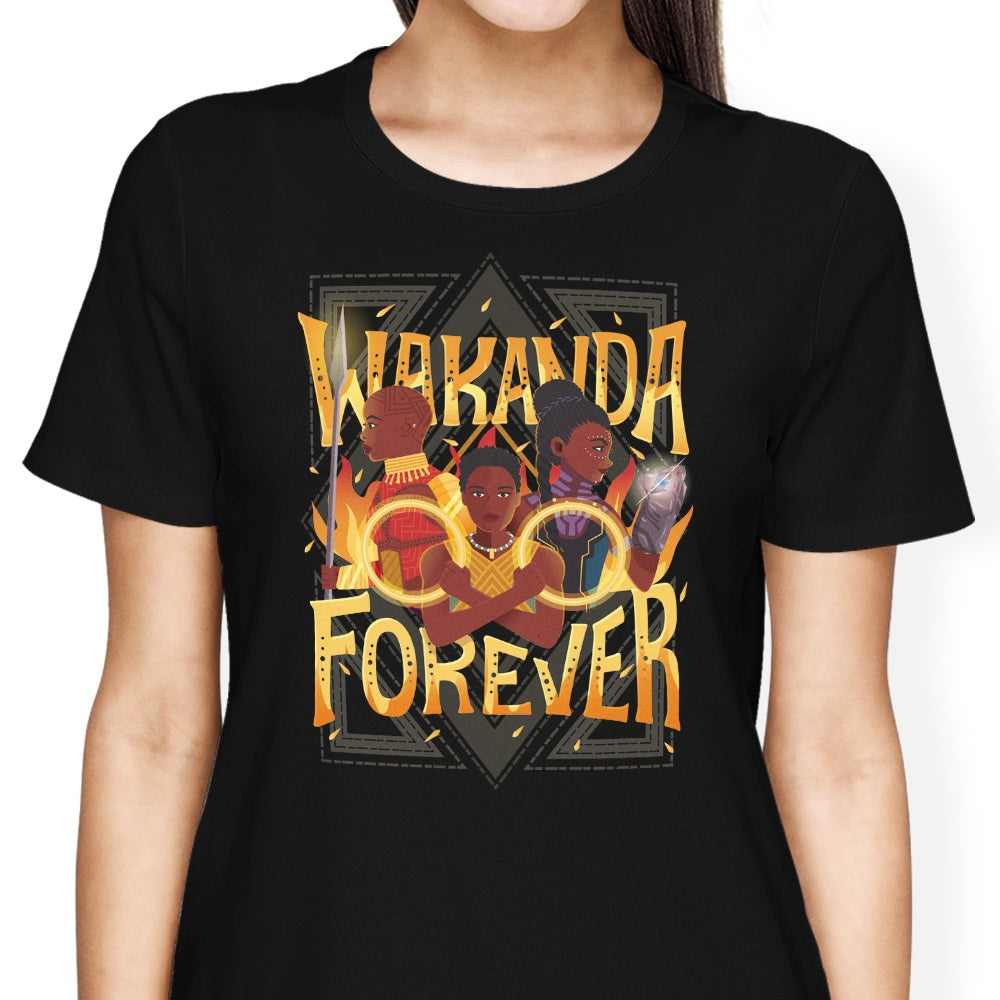 Stylish Women's Apparel Inspired by 'Wakanda Forever'