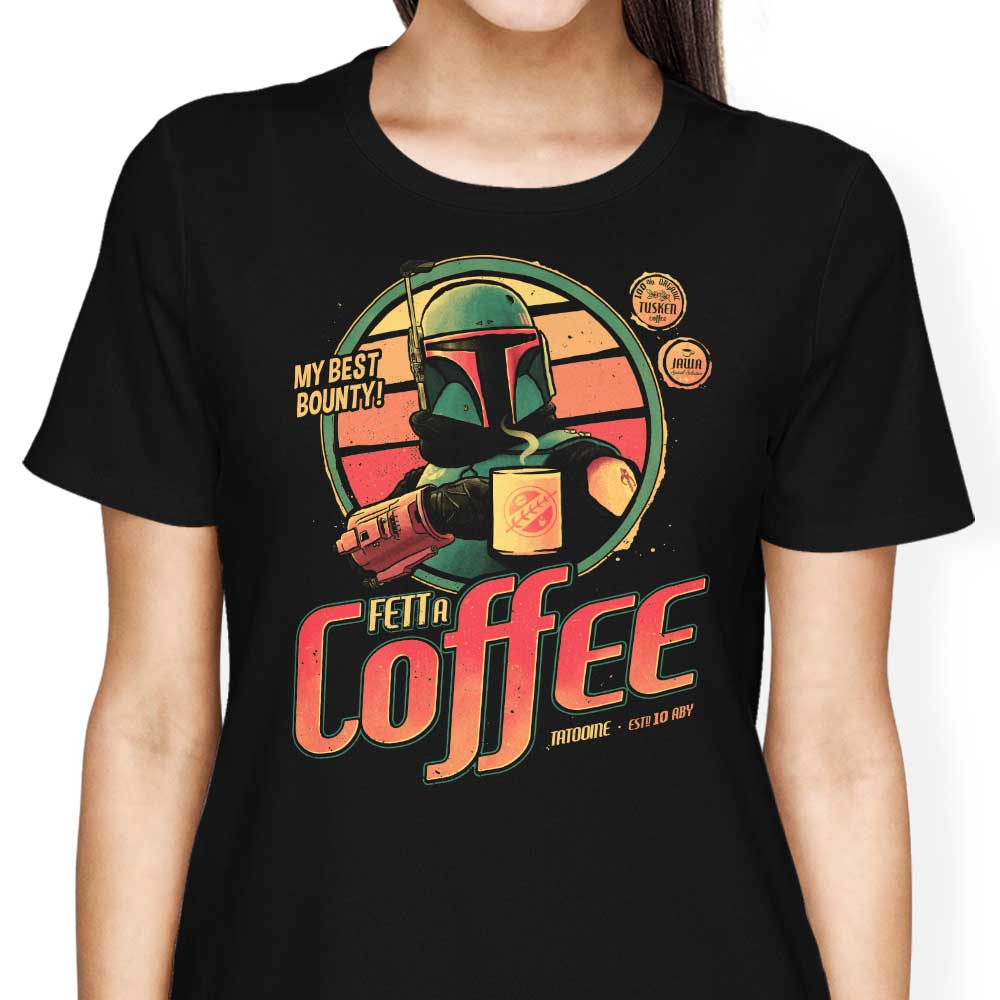 Teesgeex Fett A Coffee Women's Comfortable Cotton Apparel
