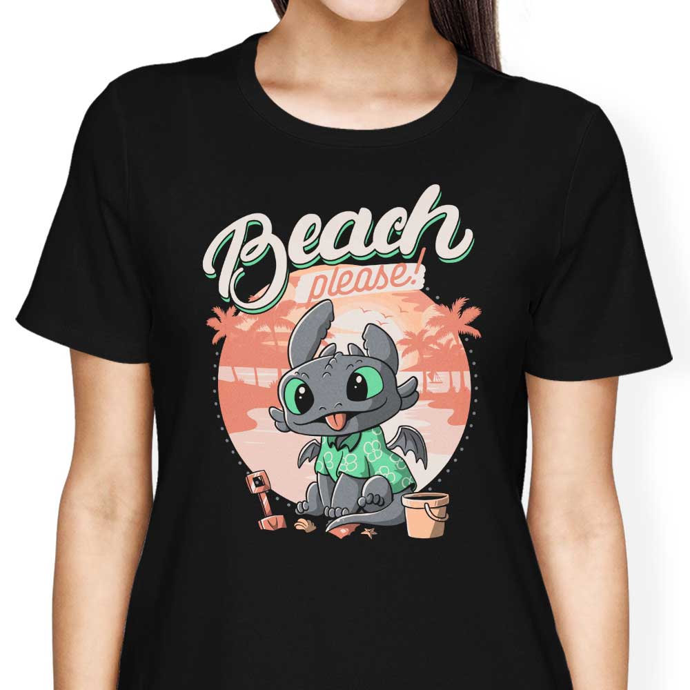 Summer Dragon - Stylish Women's Cotton T-Shirts for Summer