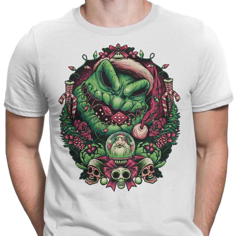 Christmas Boogeyman Men's Fashionable Cotton Apparel