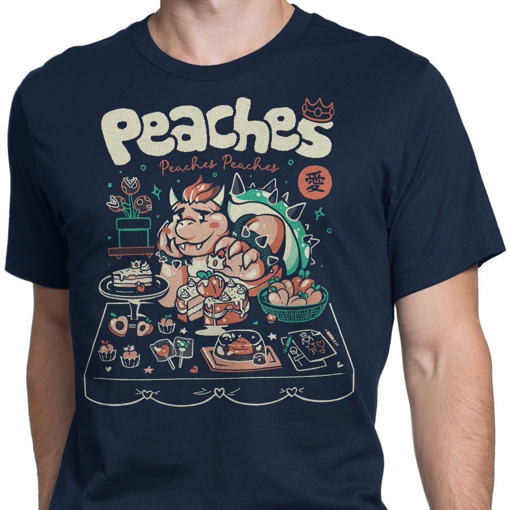 Men's Fashionable Peach Picnic Apparel