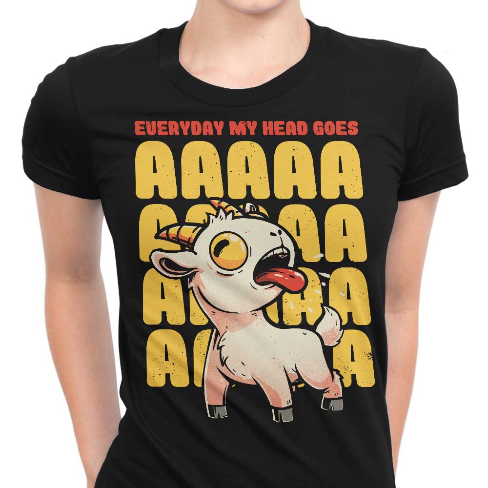 Elegant Women's Apparel - 'My Head Goes' T-Shirts