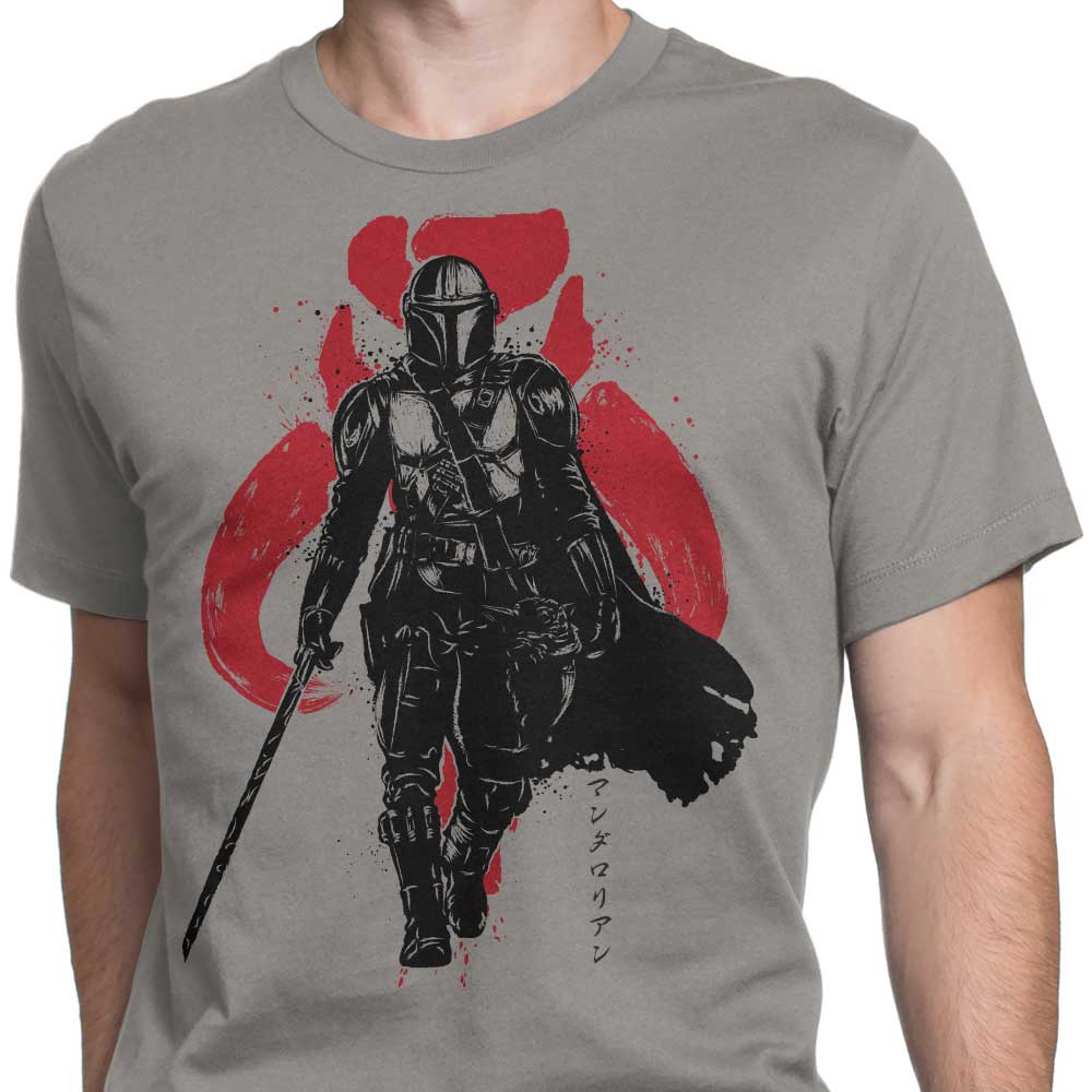 Men's Stylish Dark Wielder Sumi-e Apparel by Dr. Monekers