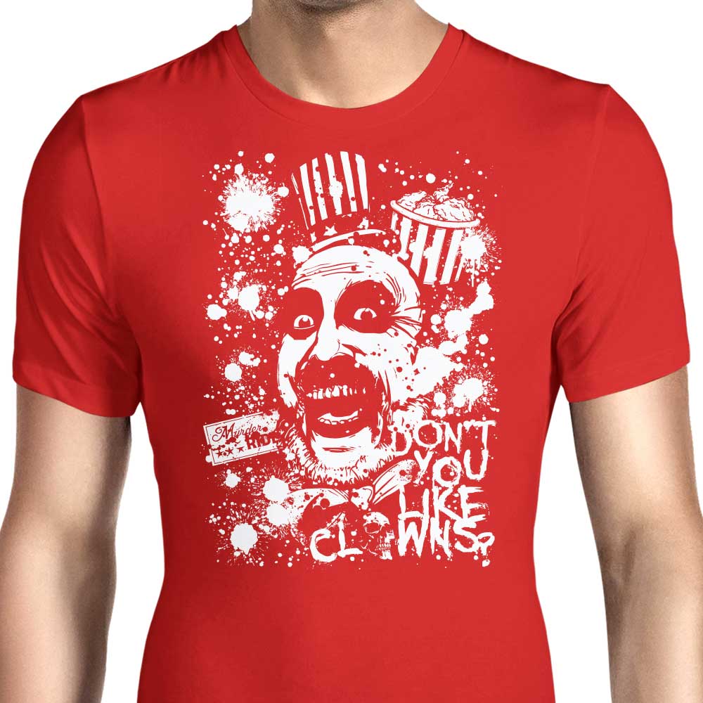 Cool 'Don't You Like Clowns' Men's Fashion Apparel