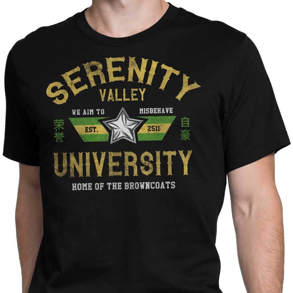 Men's Apparel Collection from Serenity Valley University