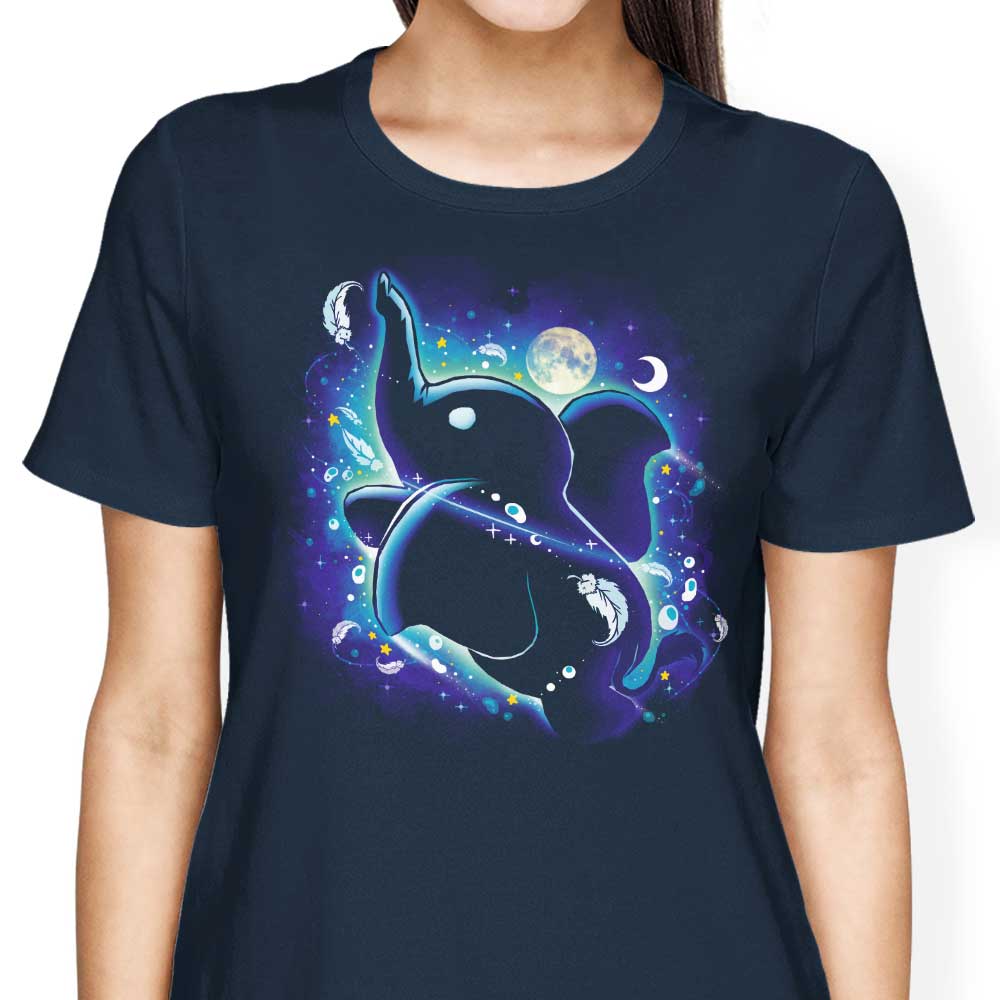 Vallina84's Magical Elephant Women's Comfortable Cotton T-Shirts