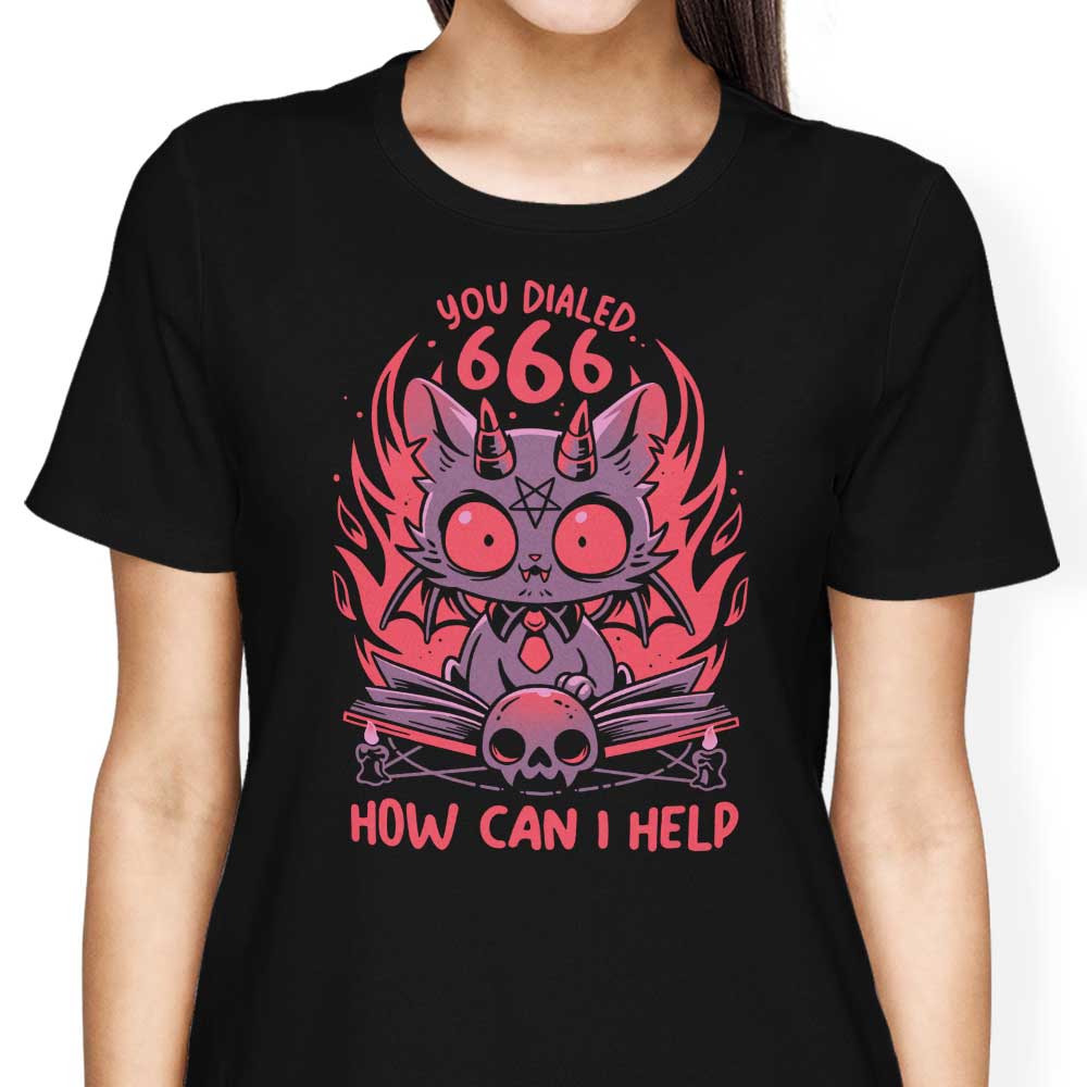 Satanic Support Cat Women's Fashion Apparel with Multiple Options
