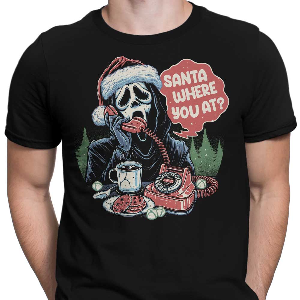 Unique 'Santa Where You At' Men's Clothing by Momma Gorilla