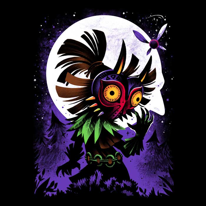 Men's Stylish Masked Sorcerer Apparel by Alemaglia