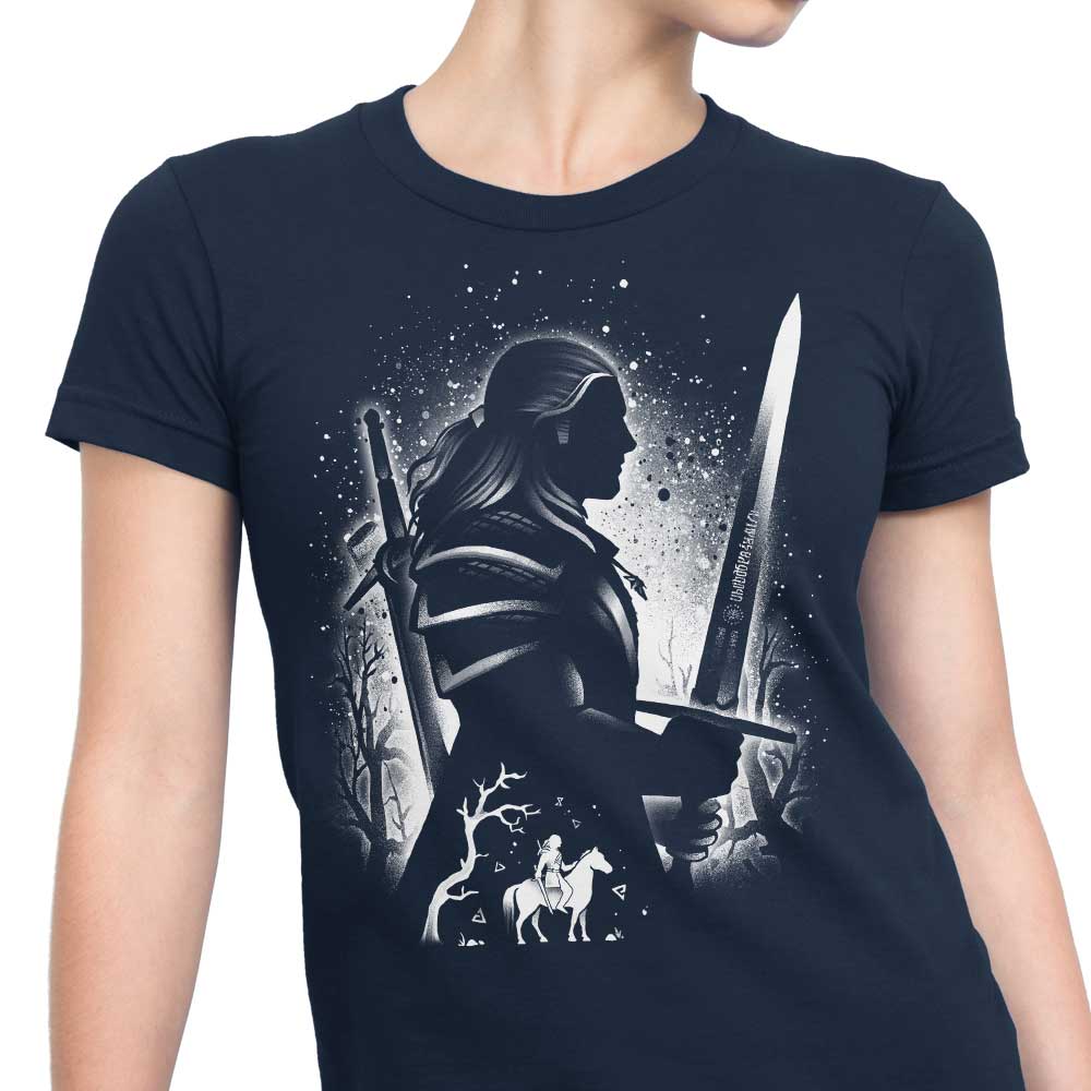 Women's Alemaglia 'White Wolf of Rivia' Fashionable Apparel