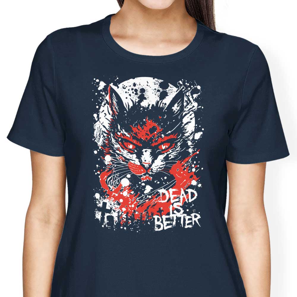 Fantastic Women's Apparel with the 'Dead is Better' Design