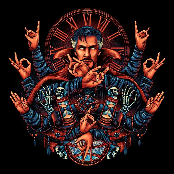 Unique 'Strange Magic' Men's Fashionable Apparel Collection