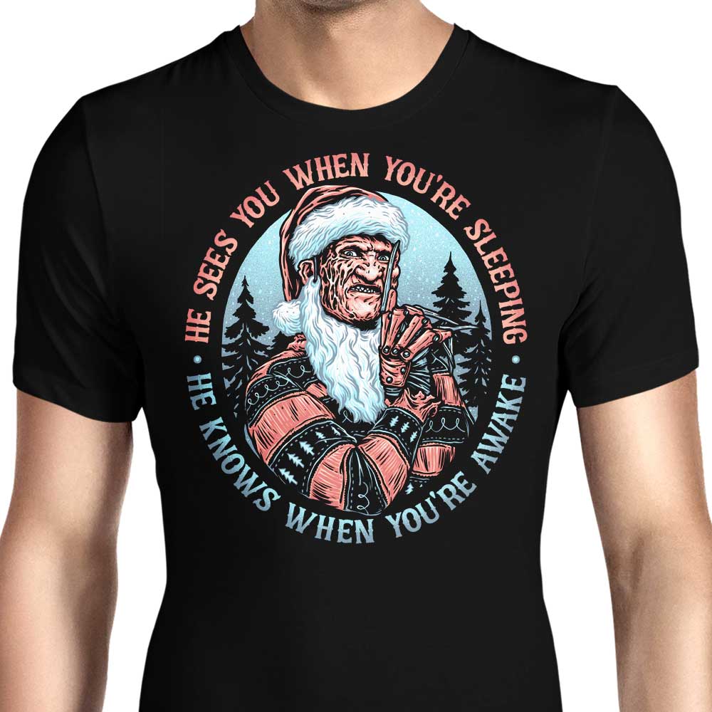 Men's Nightmare Santa-themed Apparel by Momma Gorilla