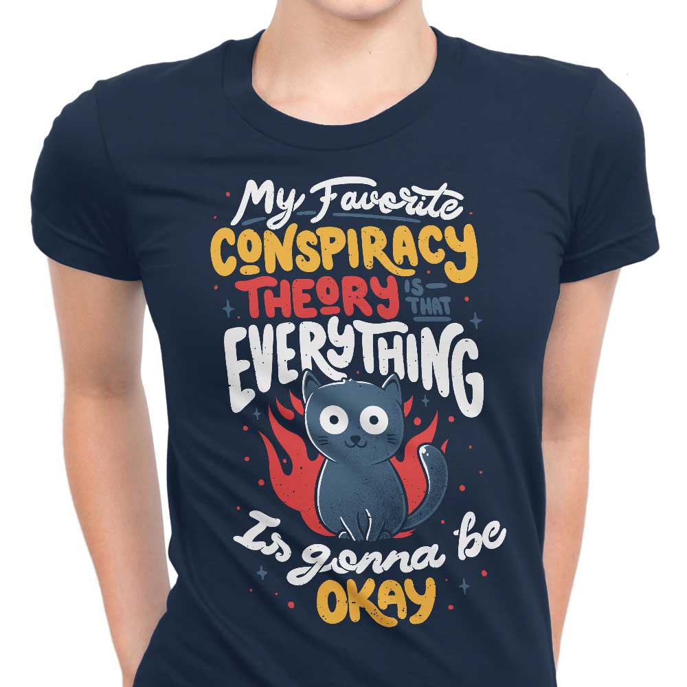 Edu.ely's Conspiracy Theory Women's Fashionable Apparel