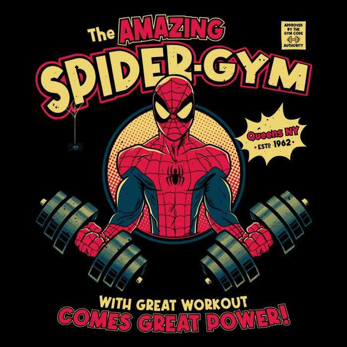 Teesgeex Spider Gym - Stylish Women's Fitness Apparel
