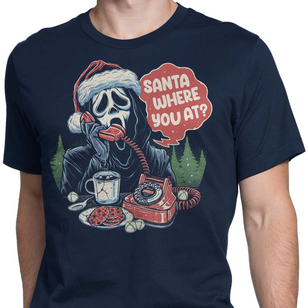 Unique 'Santa Where You At' Men's Clothing by Momma Gorilla