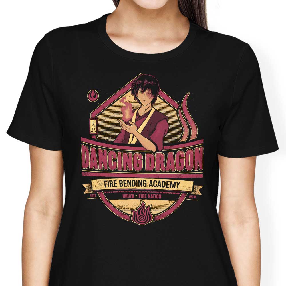 Teesgeex Dancing Dragon Women's Fashionable T-Shirts Collection