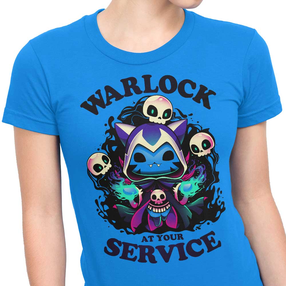 Women's Magical Warlock-Themed Apparel: T-Shirts and Premium T-Shirts