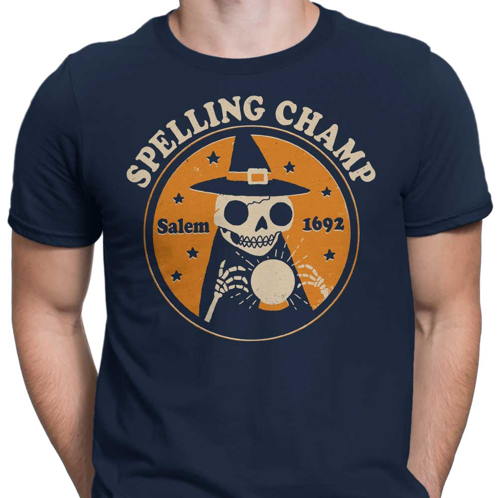 DinoMike's Spelling Champ - Stylish Men's Apparel for All Sizes