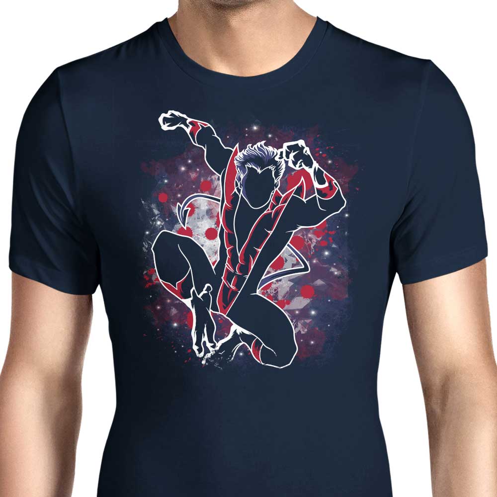 Soulkr's Inked Teleportation - Stylish Men's Cotton Apparel