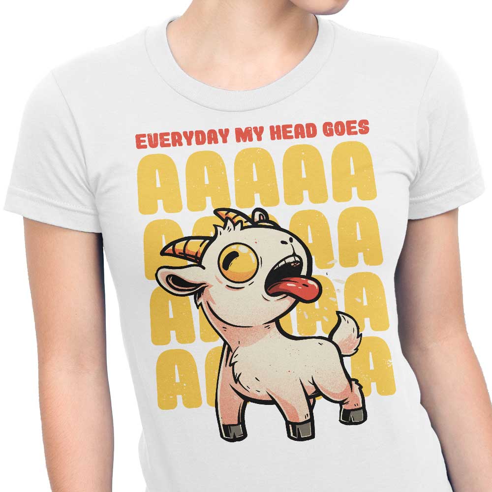 Elegant Women's Apparel - 'My Head Goes' T-Shirts