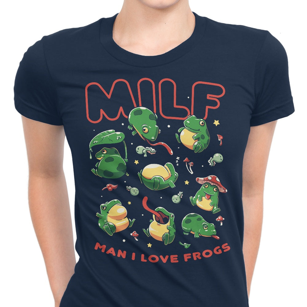 Women's 'I Love Frogs' Fashionable Apparel Collection