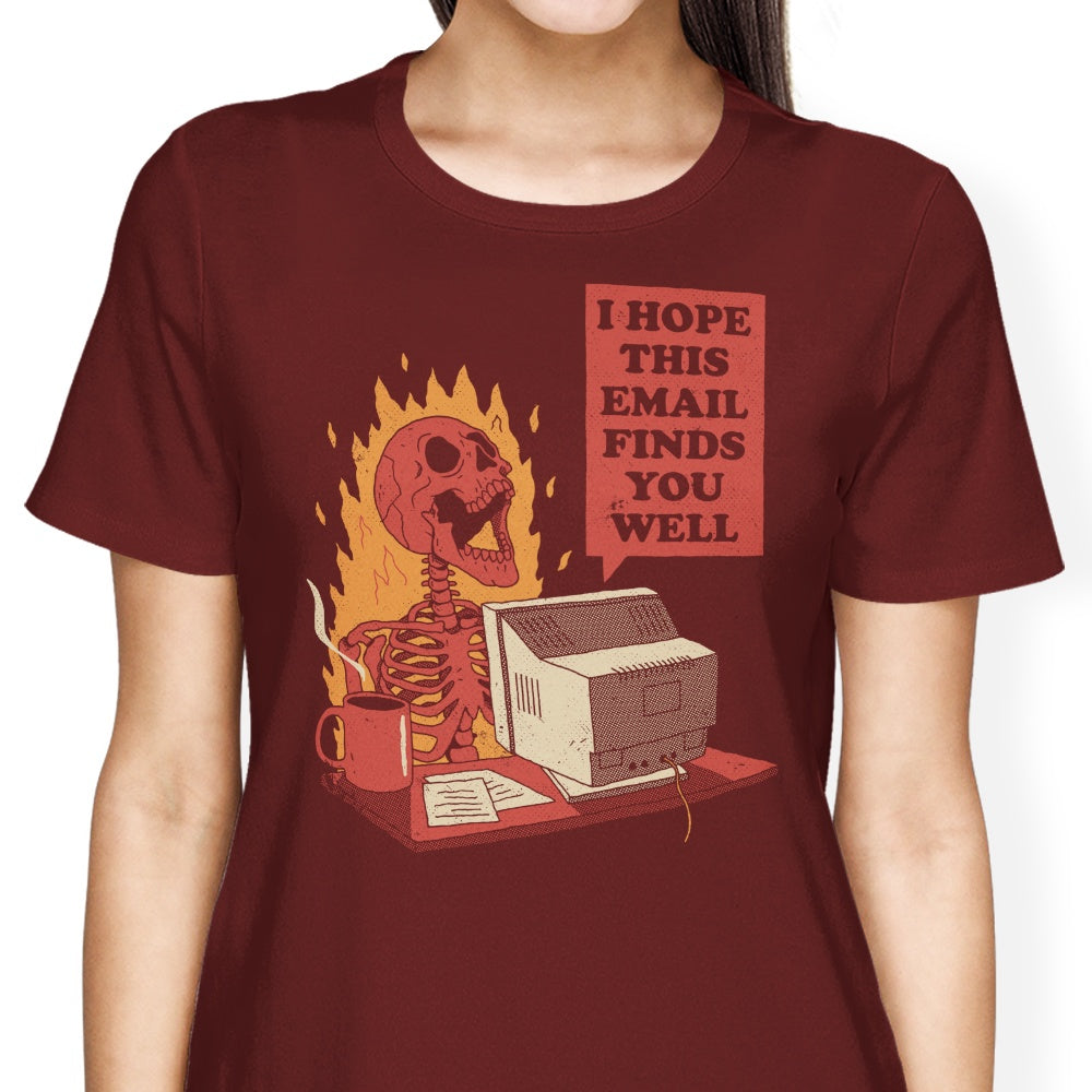 Charming 'You Got Mail' Women's Fashion Apparel