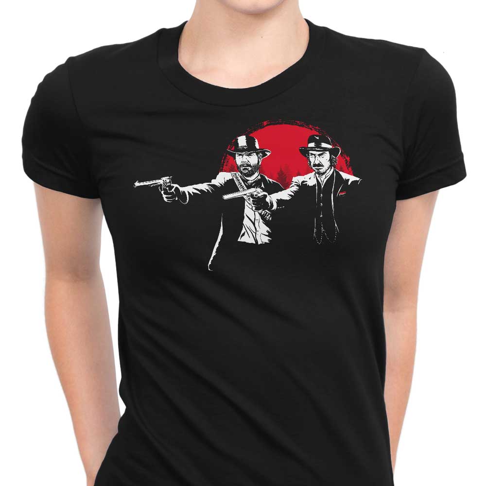 Red Dead Fiction Women's Comfortable Cotton Apparel