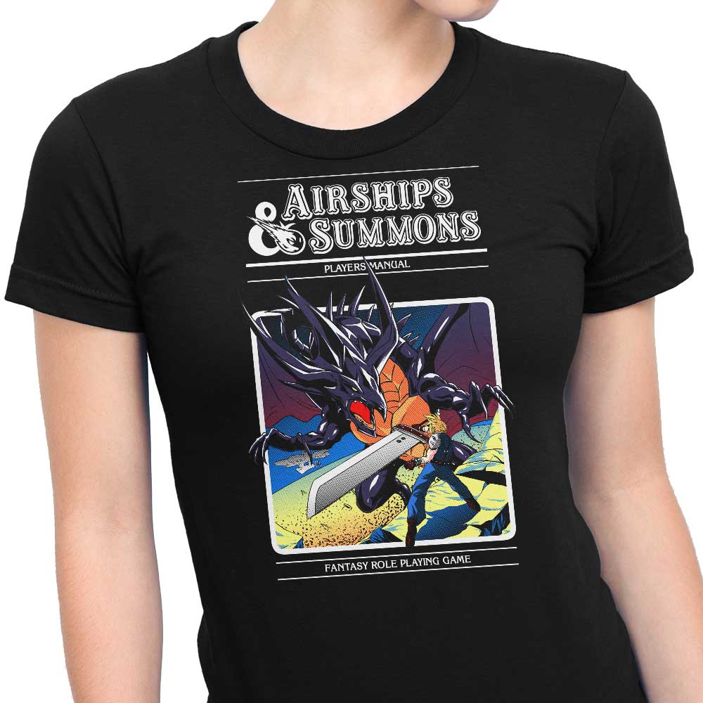 Coinbox Tees Women's Airship and Summons Apparel in Various Sizes