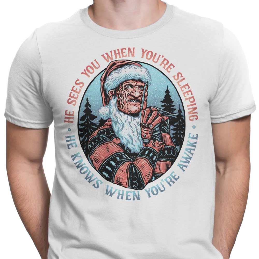 Men's Nightmare Santa-themed Apparel by Momma Gorilla