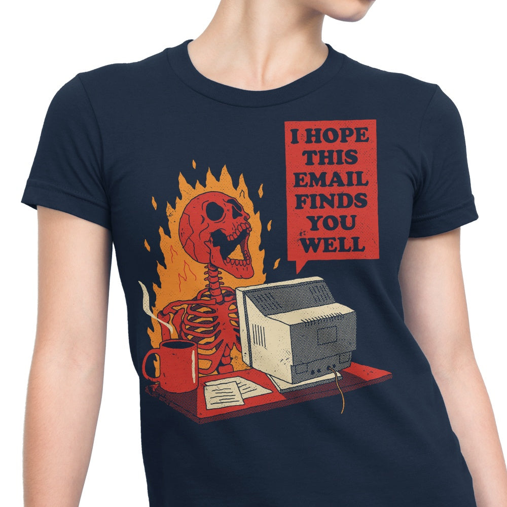 Charming 'You Got Mail' Women's Fashion Apparel