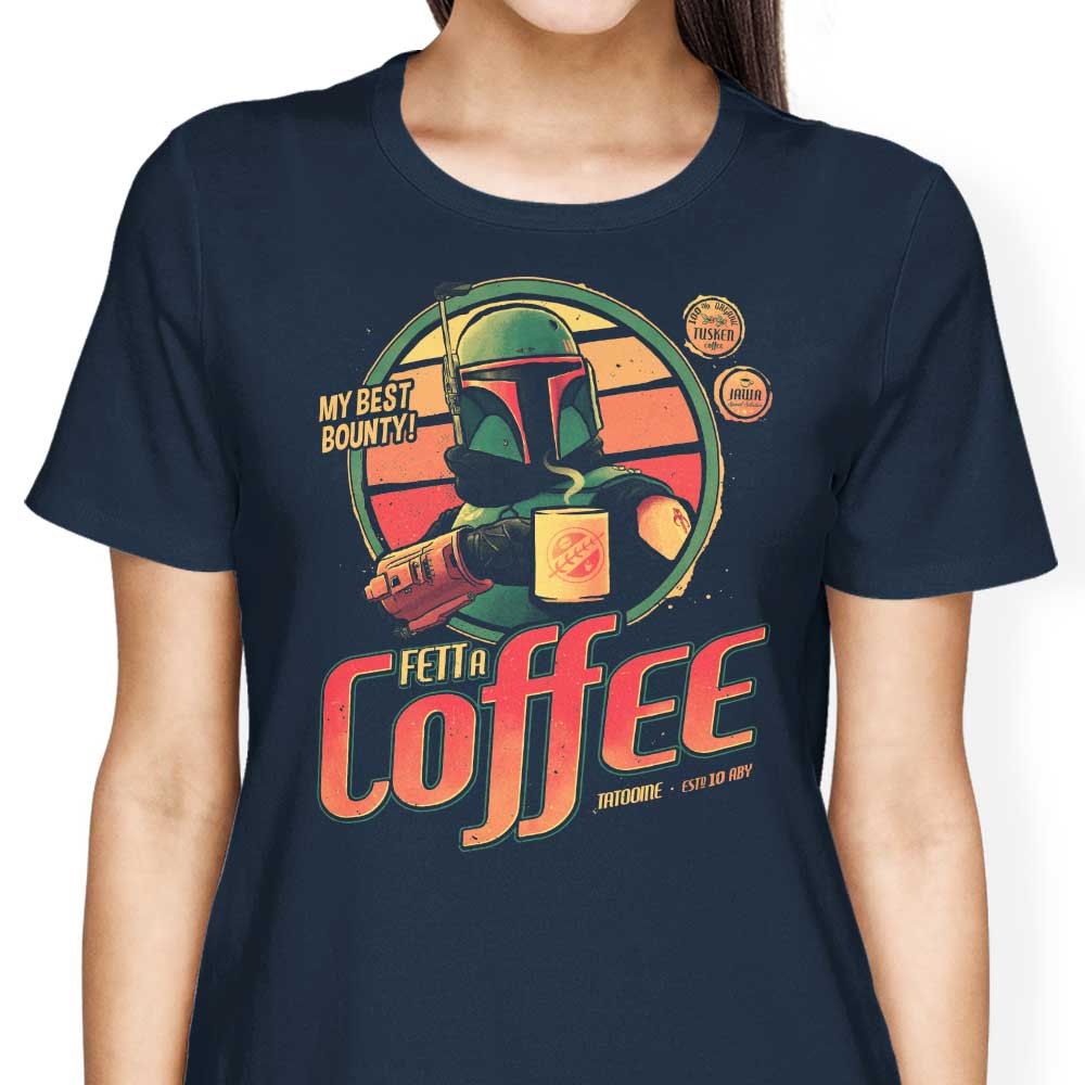 Teesgeex Fett A Coffee Women's Comfortable Cotton Apparel