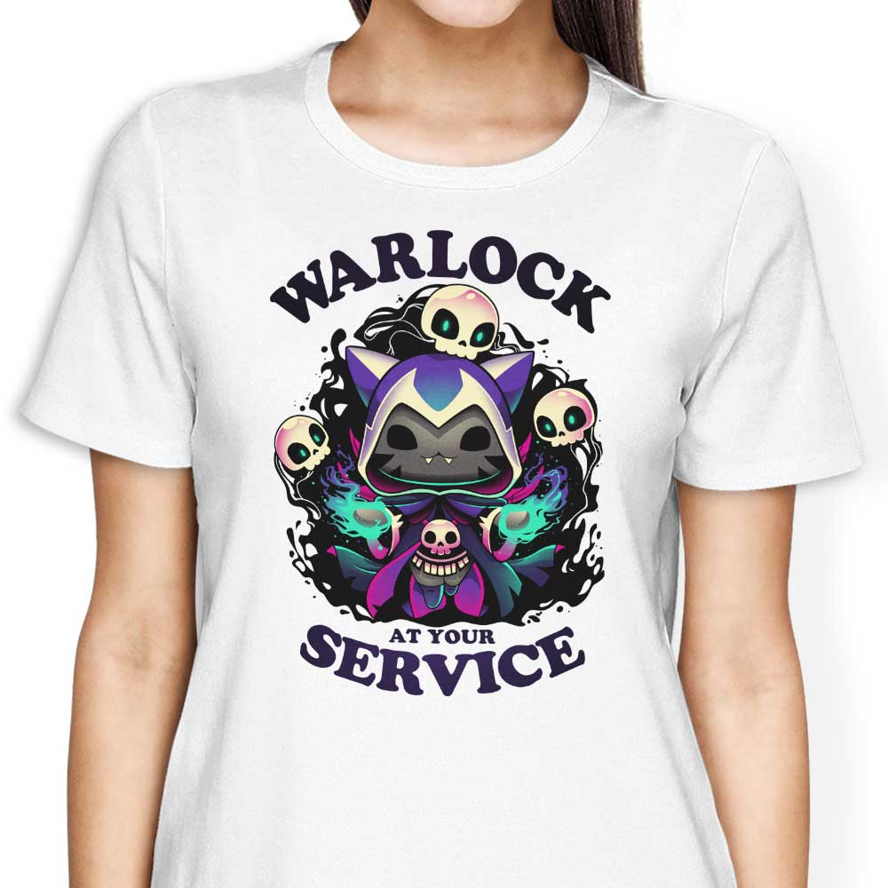 Women's Magical Warlock-Themed Apparel: T-Shirts and Premium T-Shirts