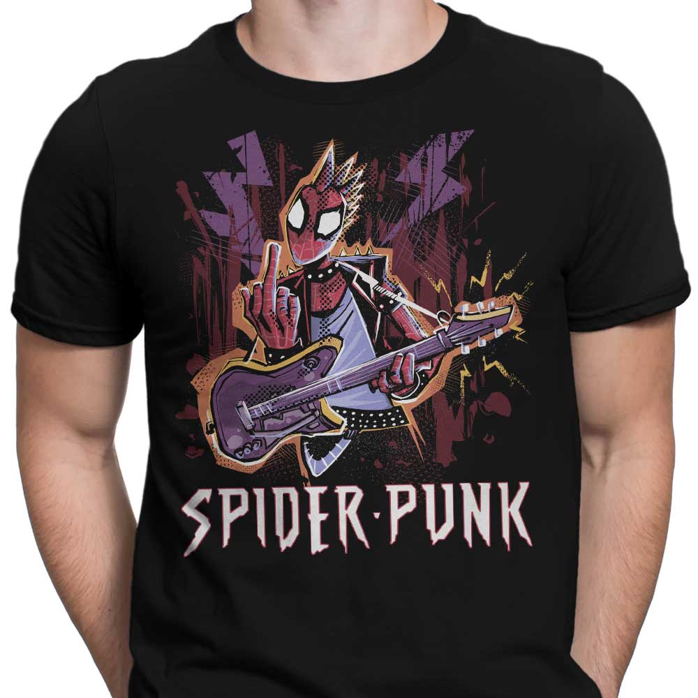 Men's Spider Punk-inspired Apparel Collection