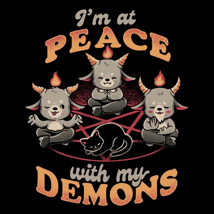 Women's Peaceful Demon Apparel - T-Shirts & Premium T-Shirts