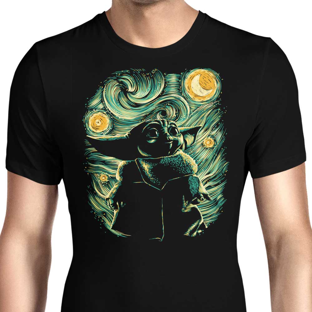 Ddjvigo's Starry Child Men's T-Shirts in Various Sizes