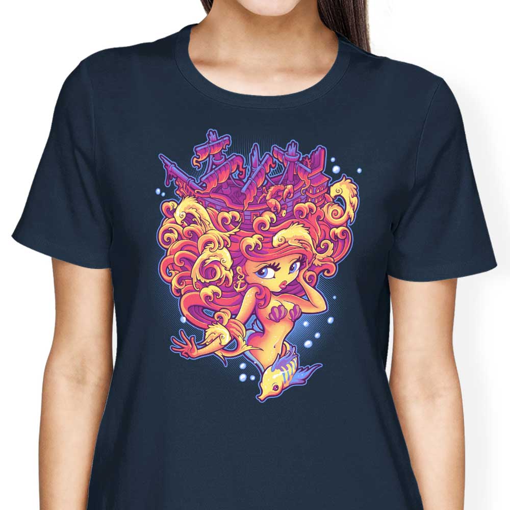 Jehsee's Women's Sunken Treasure T-Shirts in Various Sizes