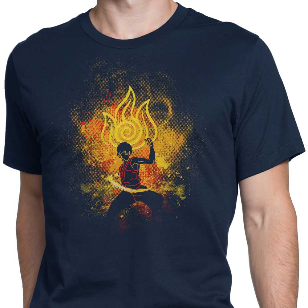 Men's Stylish Fire Bender Art Apparel Collection