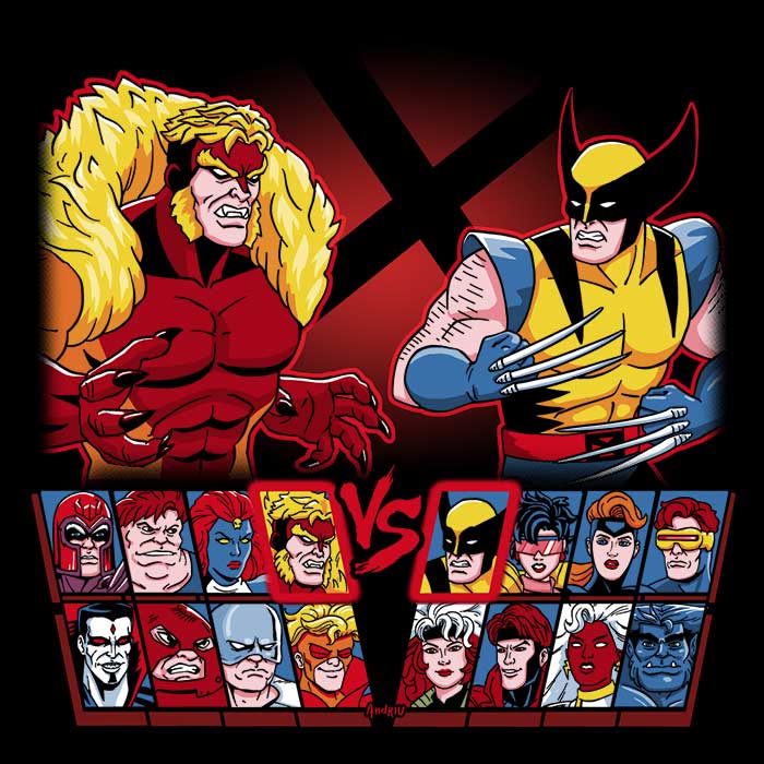Men's Mutant Fighter Fashion Apparel