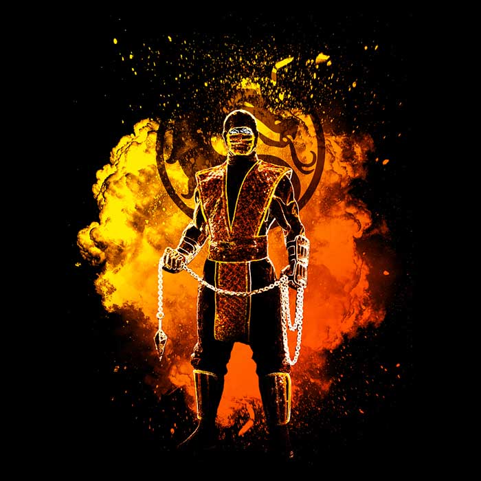 Donnie Illustrations' Fire Soul Ninja Women's Stylish Apparel