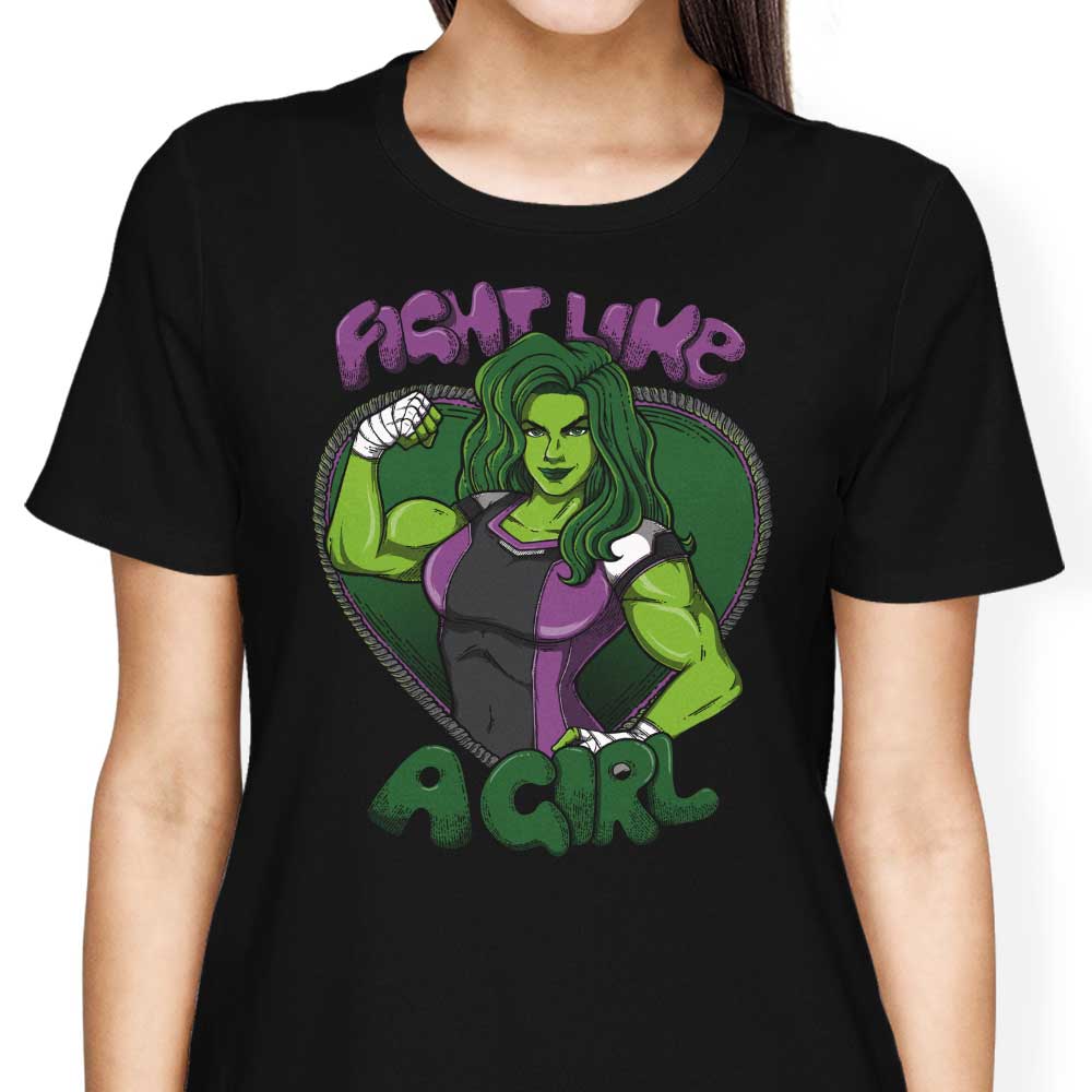 Guiseigne Women's 'Fight Like a Hulk' Stylish Apparel
