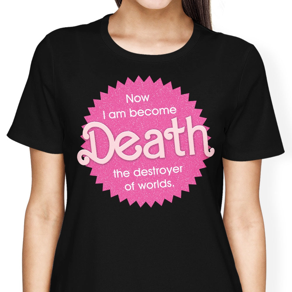 Women's Demonigote 'Destroyer of Worlds' Fashionable Apparel