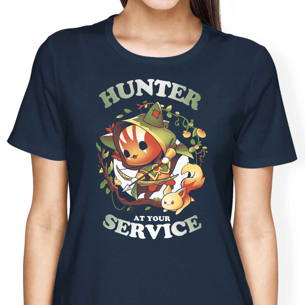 Hunter at Your Service - Women's Fashion Apparel Including T-Shirts and Premium T-Shirts