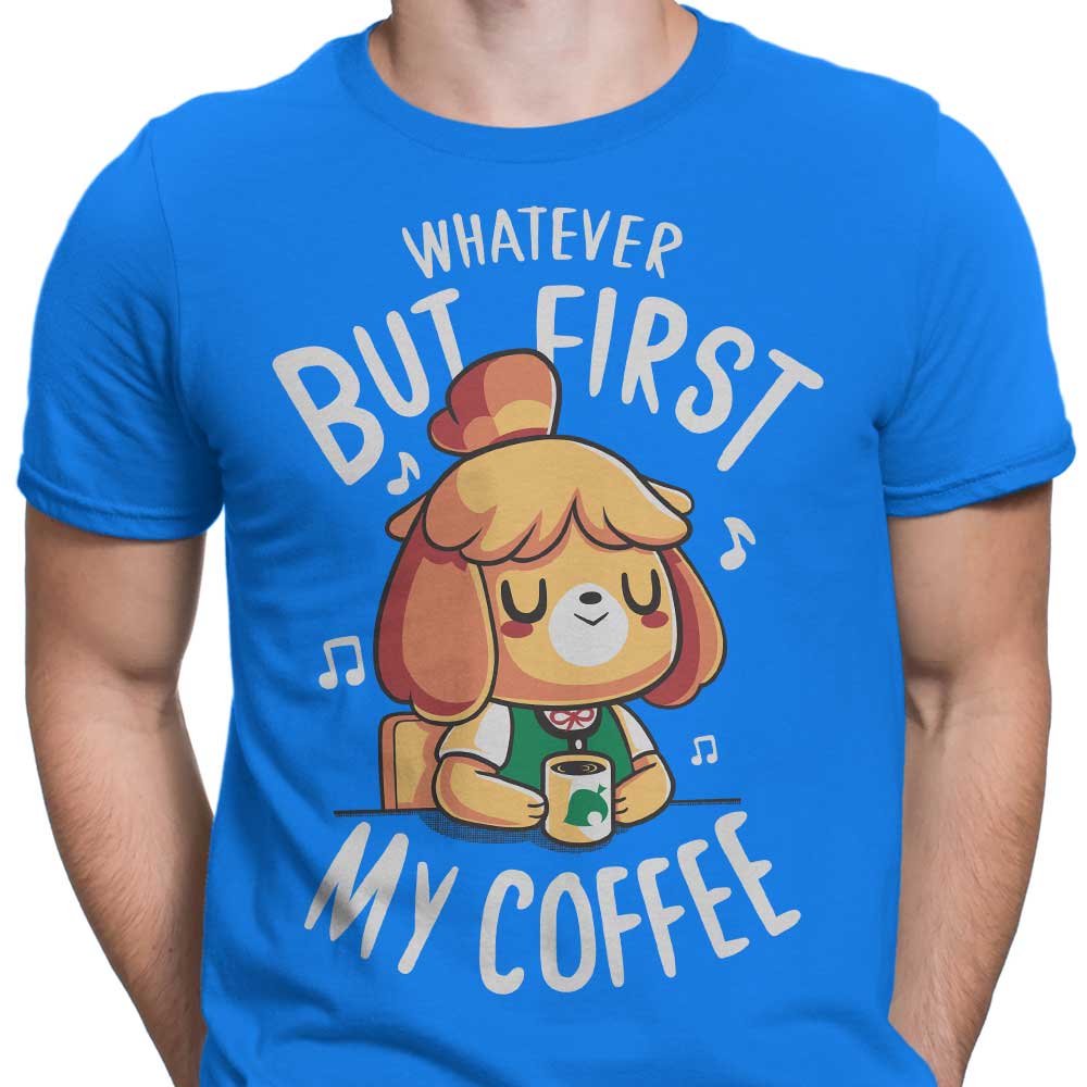 Typhoonic Art's First My Coffee - High - Quality Men's Apparel