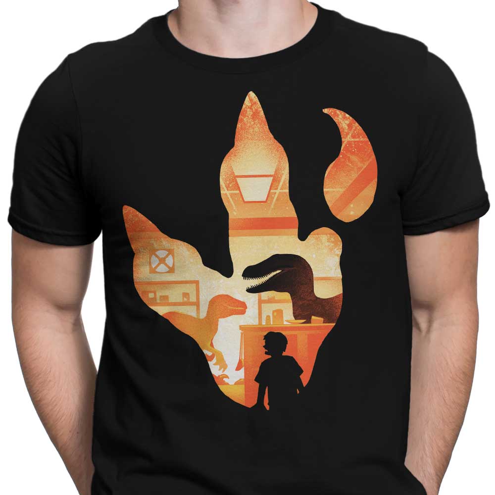 Men's Velociraptor Footprint Apparel - Clothing for Fashion - Forward Guys