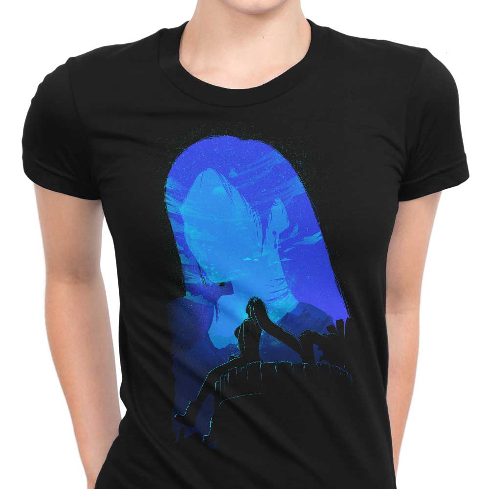 Women's Childhood Landscape Themed Apparel - T-Shirts and Premium T-Shirts