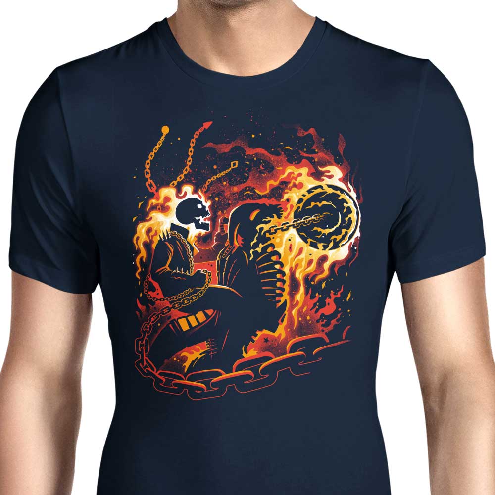 Men's Blazing Vengeance Apparel Collection - T-Shirts and Premium T-Shirts