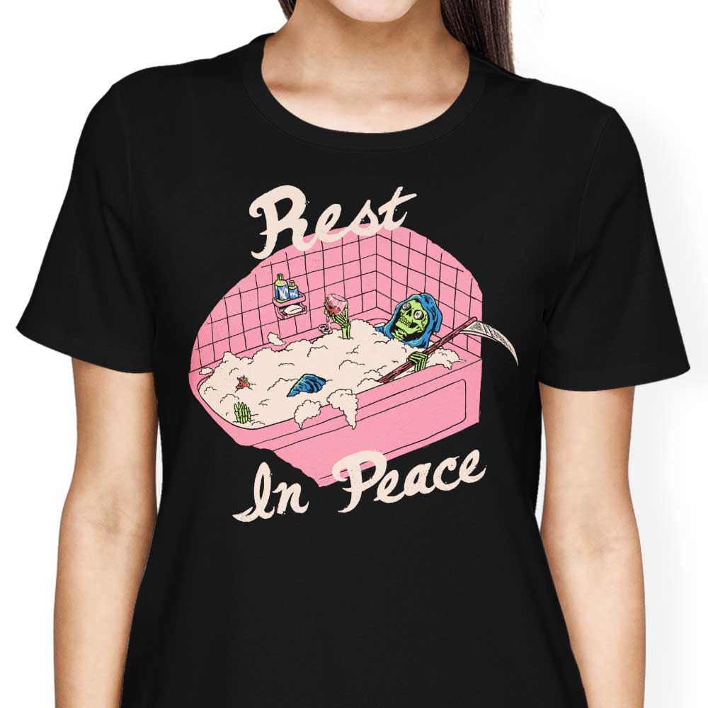 Women's Rest in Peace Apparel Collection - T-Shirts and Premium T-Shirts